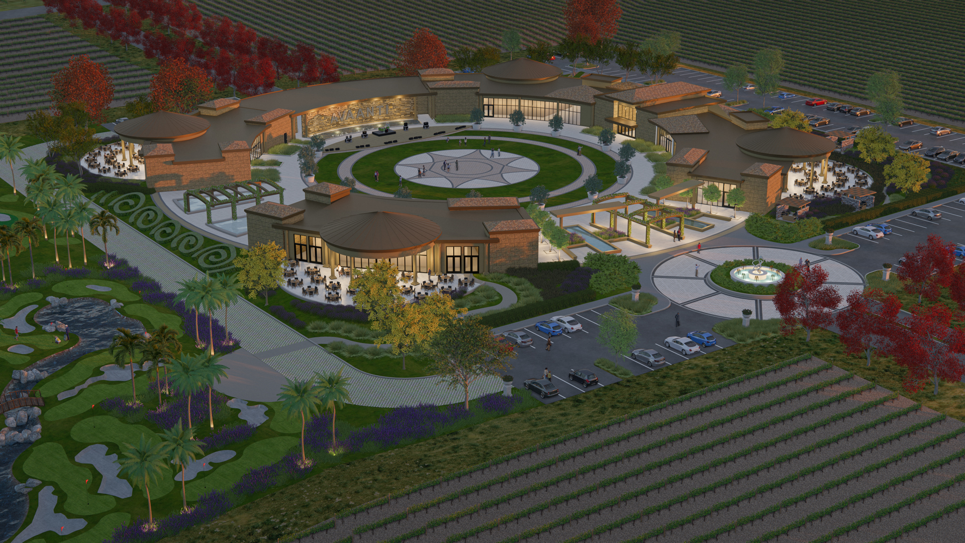 Avaanti Vineyard Event Center and Residence - Commercial - Hospitality 7942-AvaantiVineyard-EventCenter-and-AvaantiVineyard-Residence-dv5-dusk-2K.jpg