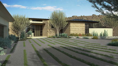 UR Studio single-family residential rendering project.