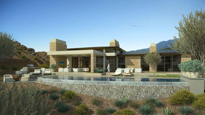 UR Studio single-family residential rendering project.
