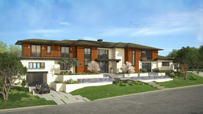 UR Studio single-family residential rendering project.
