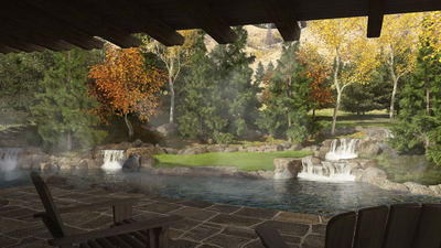 UR Studio single-family residential rendering project.