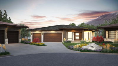 UR Studio single-family residential rendering project.