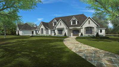 UR Studio single-family residential rendering project.