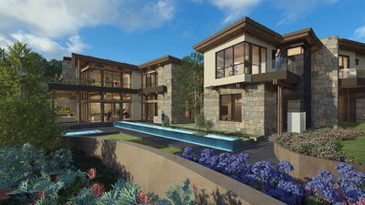 UR Studio single-family residential rendering project.