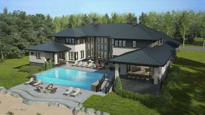 UR Studio single-family residential rendering project.