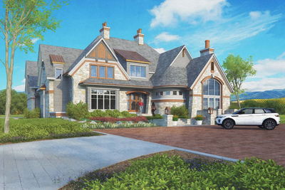 UR Studio single-family residential rendering project.