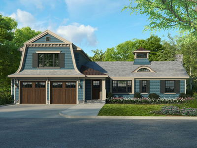 UR Studio single-family residential rendering project.