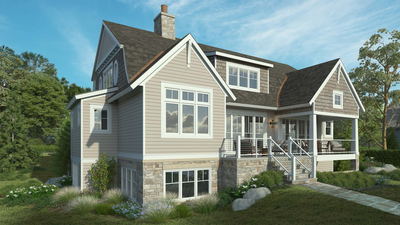 UR Studio single-family residential rendering project.