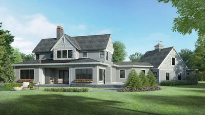 UR Studio single-family residential rendering project.